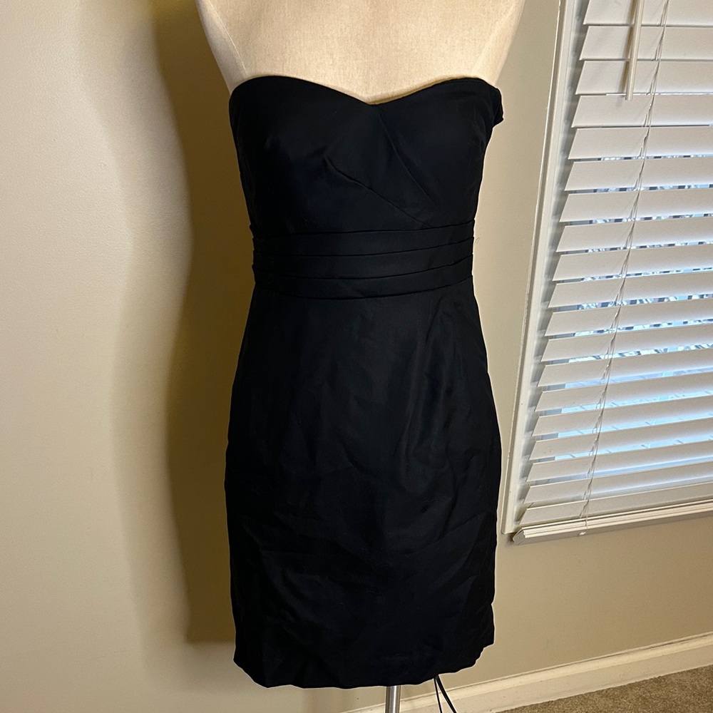 J. Crew Strapless Black Cocktail Dress NWT